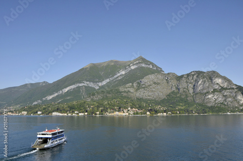 Ferry crossing Lake Como from Bellagio © davidyoung11111