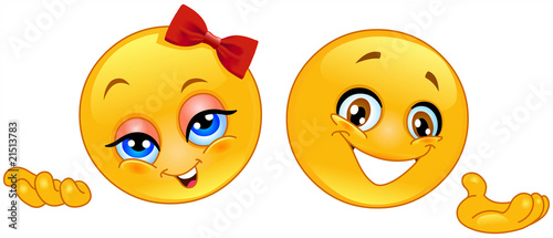 Presenter emoticons