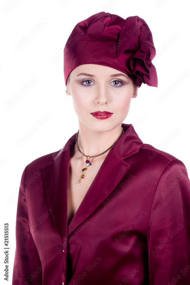 Old-fashioned lady. Old-fashioned lady.