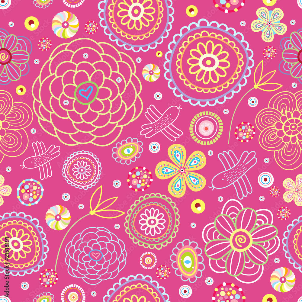 Floral seamless pattern Floral seamless pattern