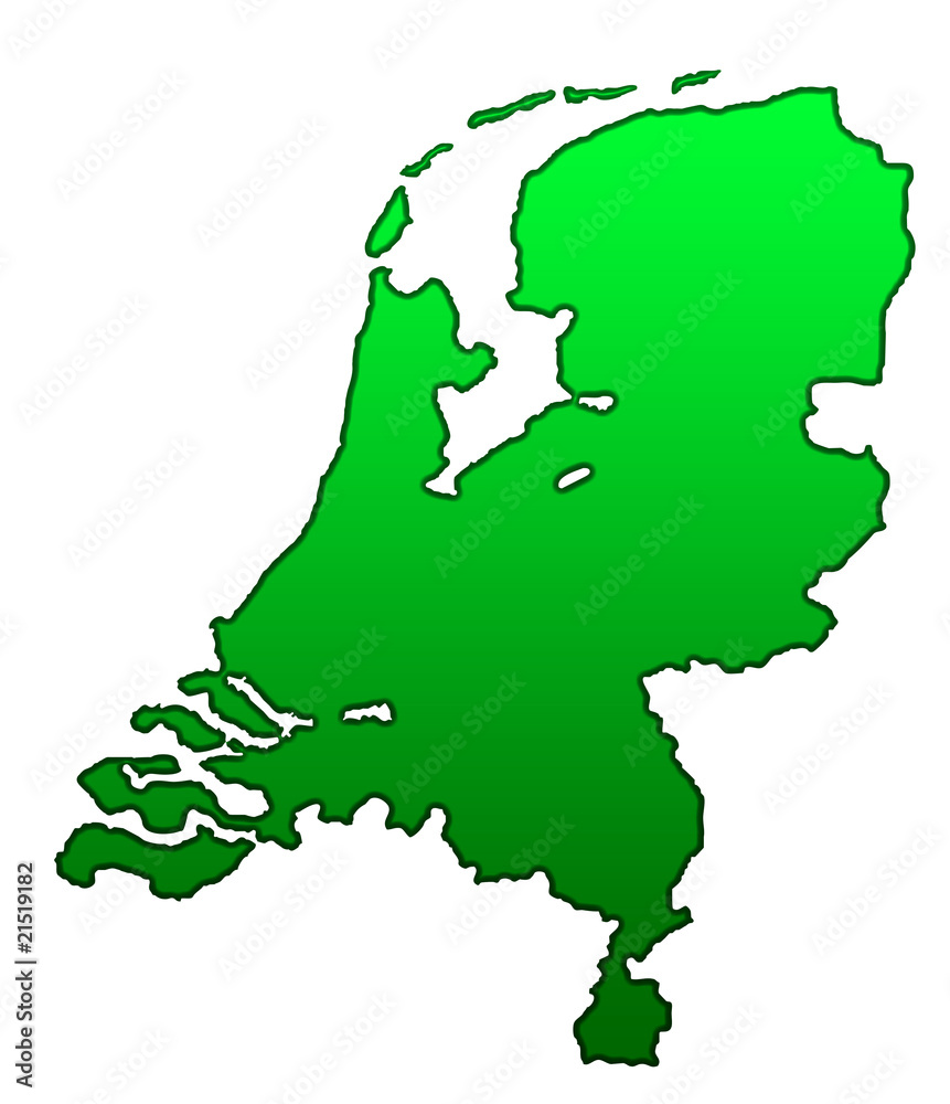 Map of Netherlands