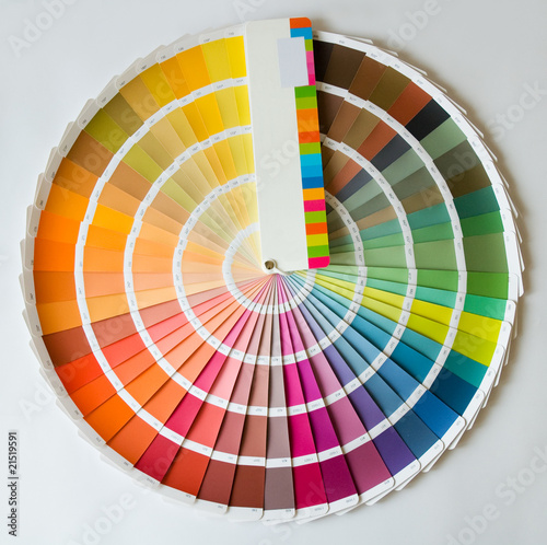 Color wheel photo