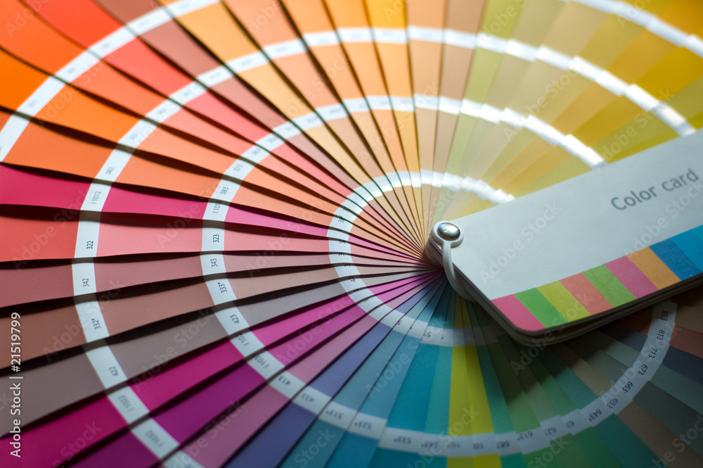 Obraz premium Color card