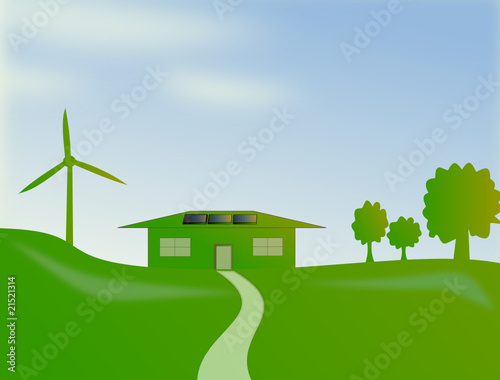 Maison écologique