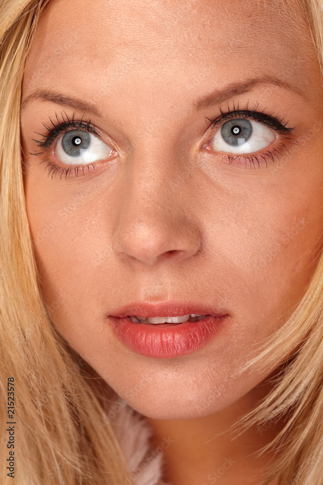 Gesicht einer hübschen Frau Gesicht einer hübschen Frau