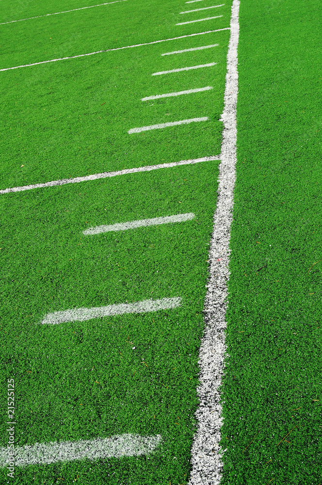 American Football Field Abstract