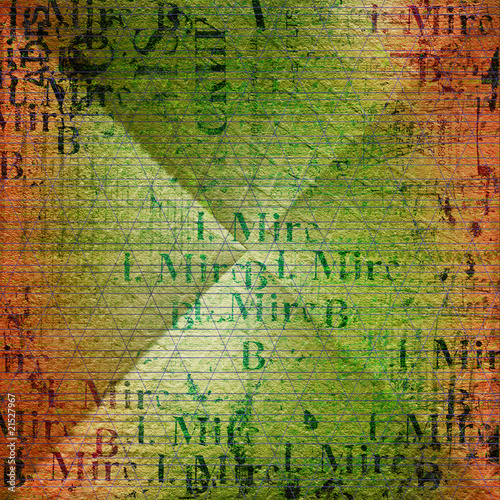 grunge frame from old paper on the abstract background