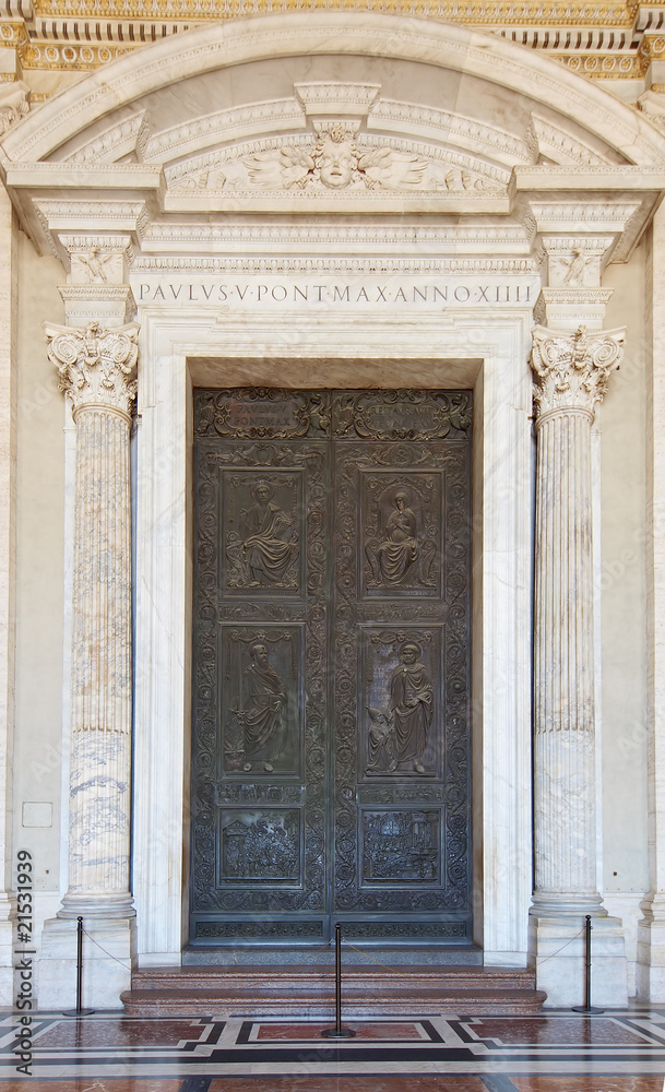 saint peter's basilica filarete door