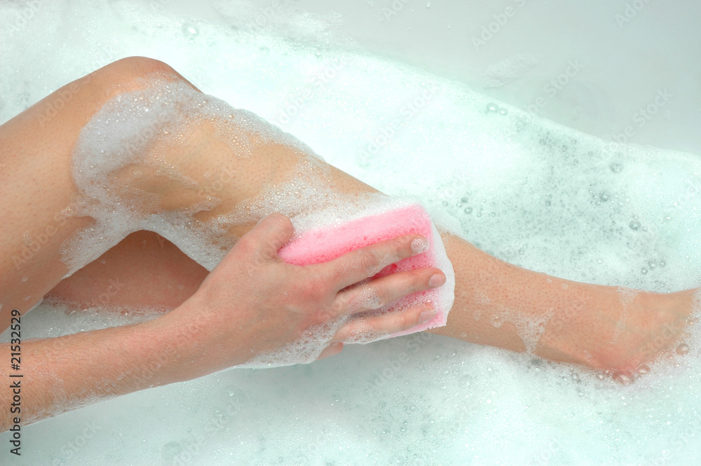 Fototapeta premium Woman's bath