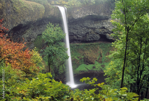 Silver Falls, waterfall, Oregon