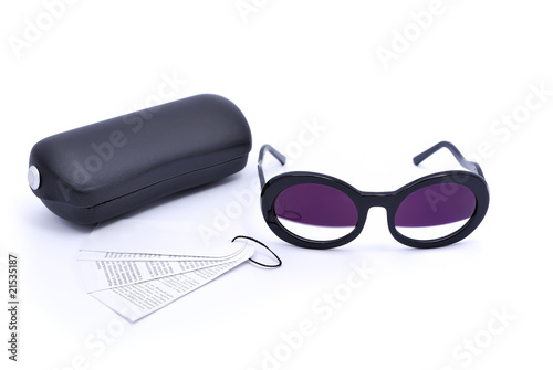 sunglasses with a case