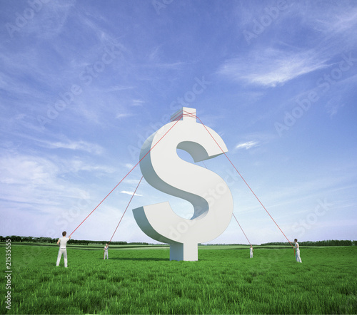 People carry Dollar