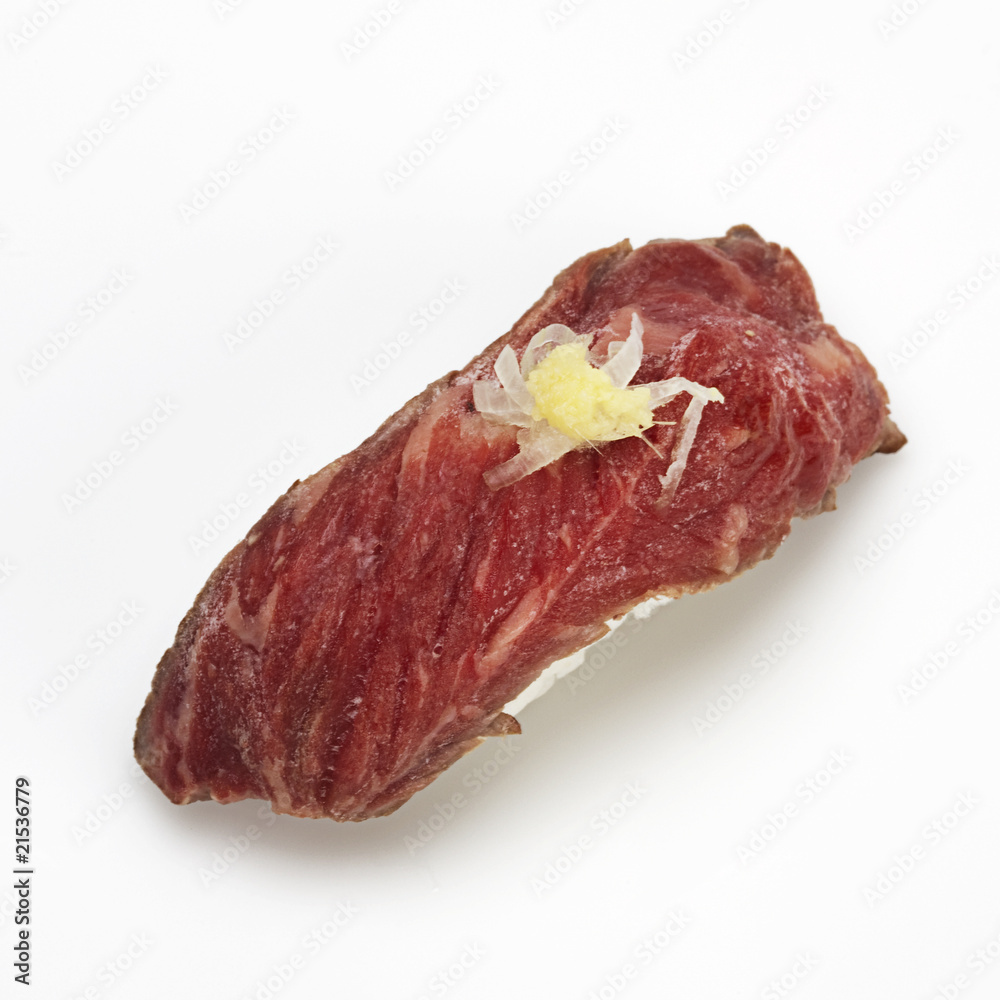 Fototapeta premium nigiri de carne