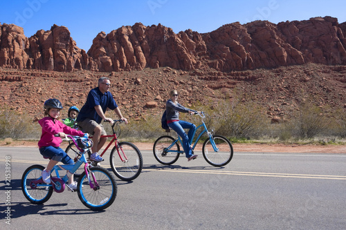 Fun Family Bicycle Ride