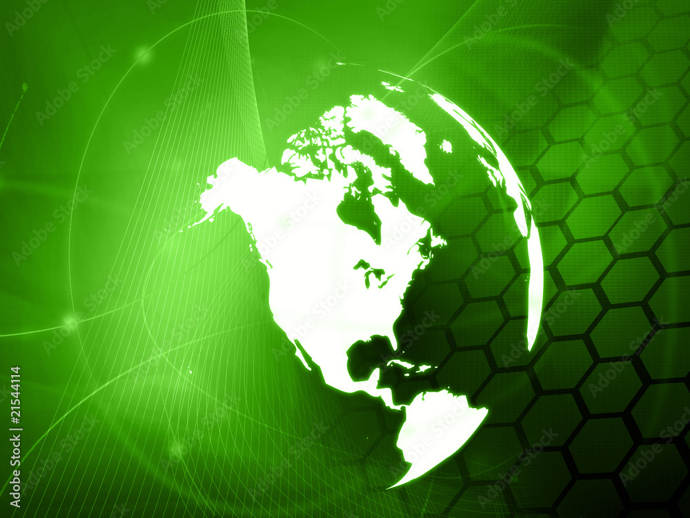 America map technology-style artwork America map technology-style artwork