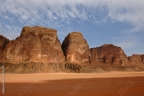 Obraz na płótnie wadi rum desert w salonie