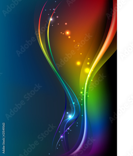 Abstract rainbow background