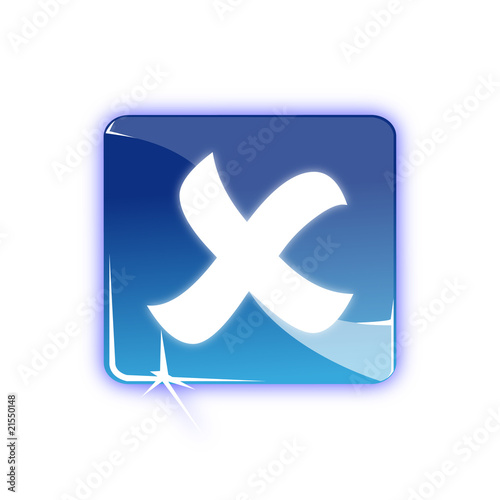 Picto fermer croix - icon close cross