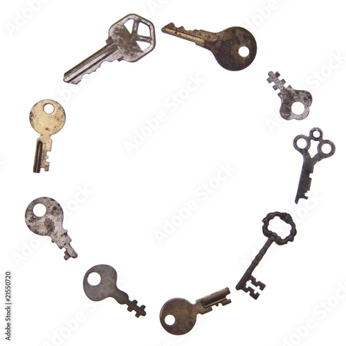 Letter O in Old Keys