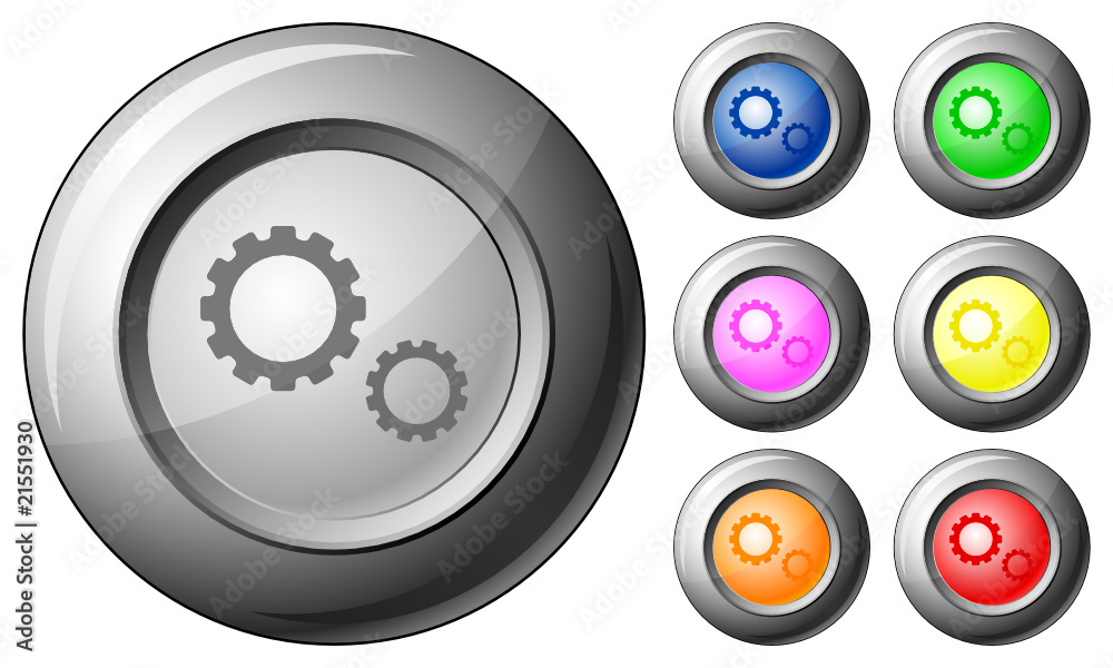 Sphere button gear Sphere button gear