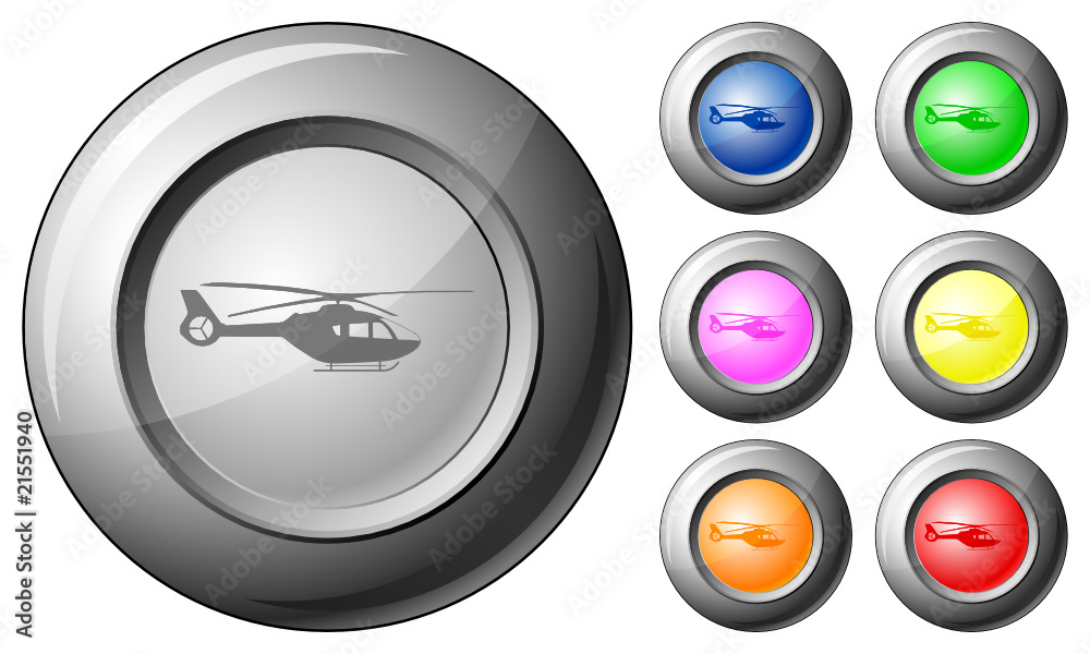 Sphere button helicopter Sphere button helicopter