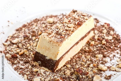 chocolate cake with nuts