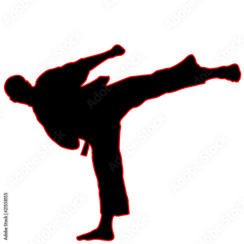 MARTIAL ARTS.Vector.