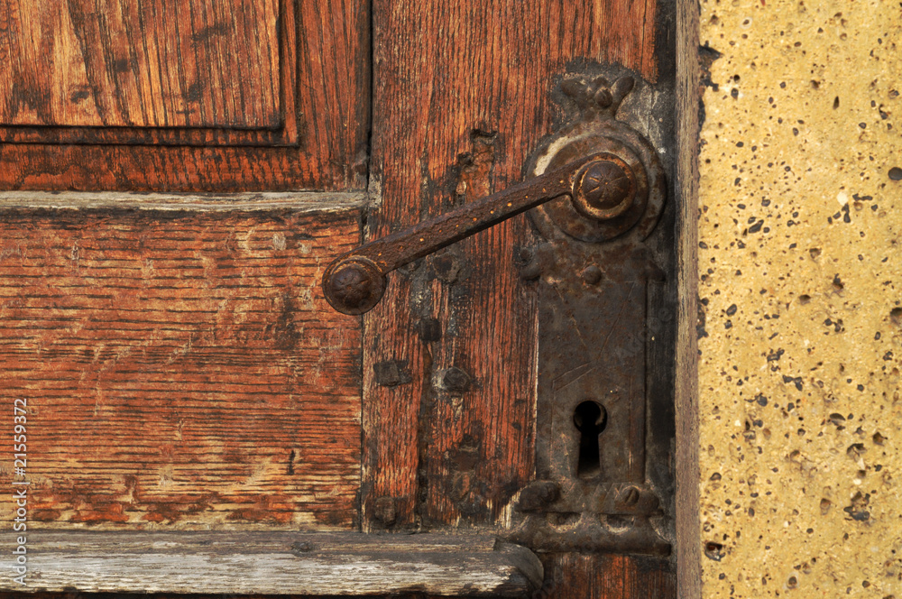 Obraz premium Old Door Handle
