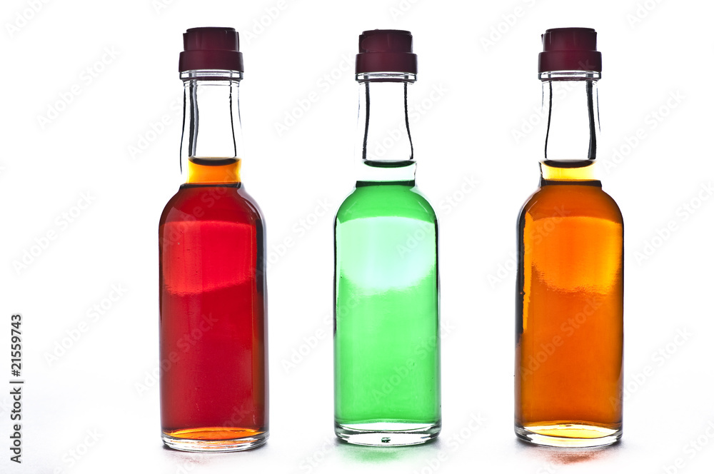 MiniBar bottles with alcohol MiniBar bottles with alcohol