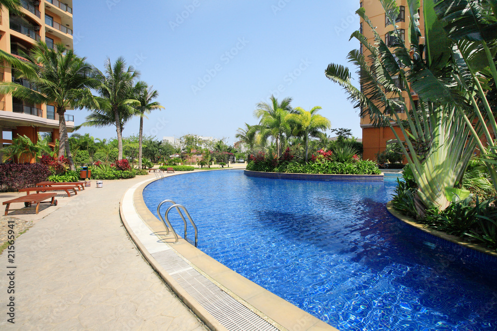 Fototapeta premium swimming pool