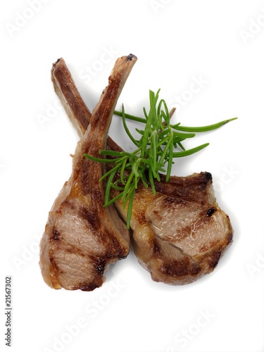 Cooked Lamb Chops