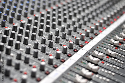 Pro audio mixing pult