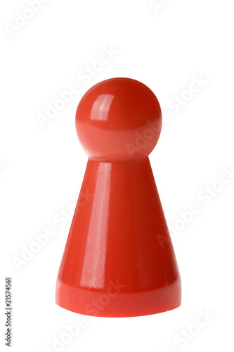 a red pawn