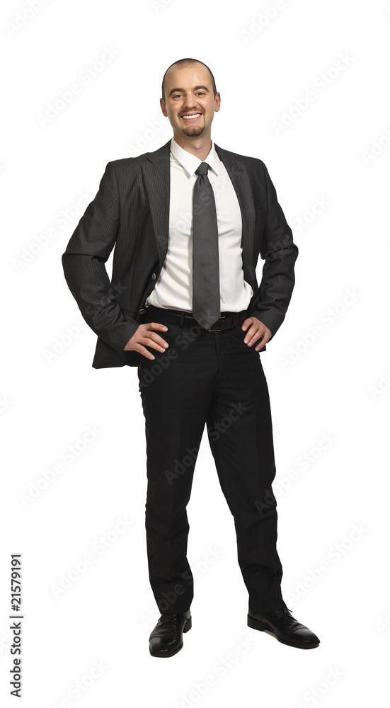 confident businessman confident businessman