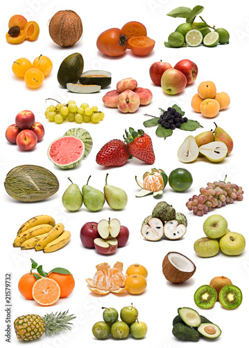 Fototapeta Naklejka Na Ścianę i Meble -  Frutas frescas variadas.