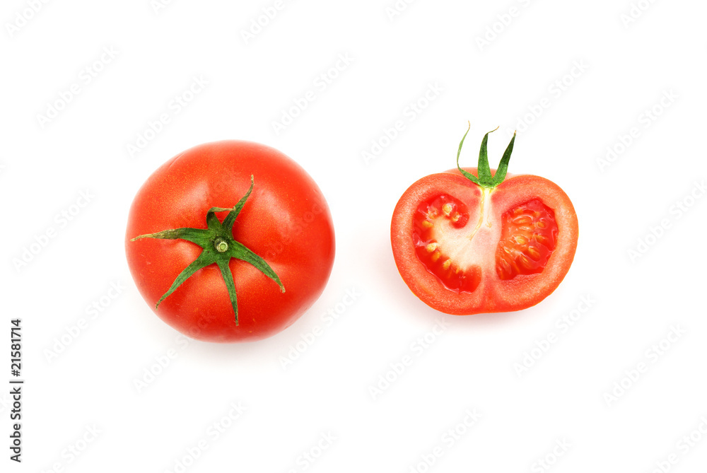 Isolated tomato Isolated tomato
