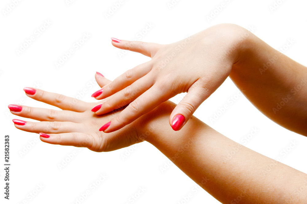woman hands