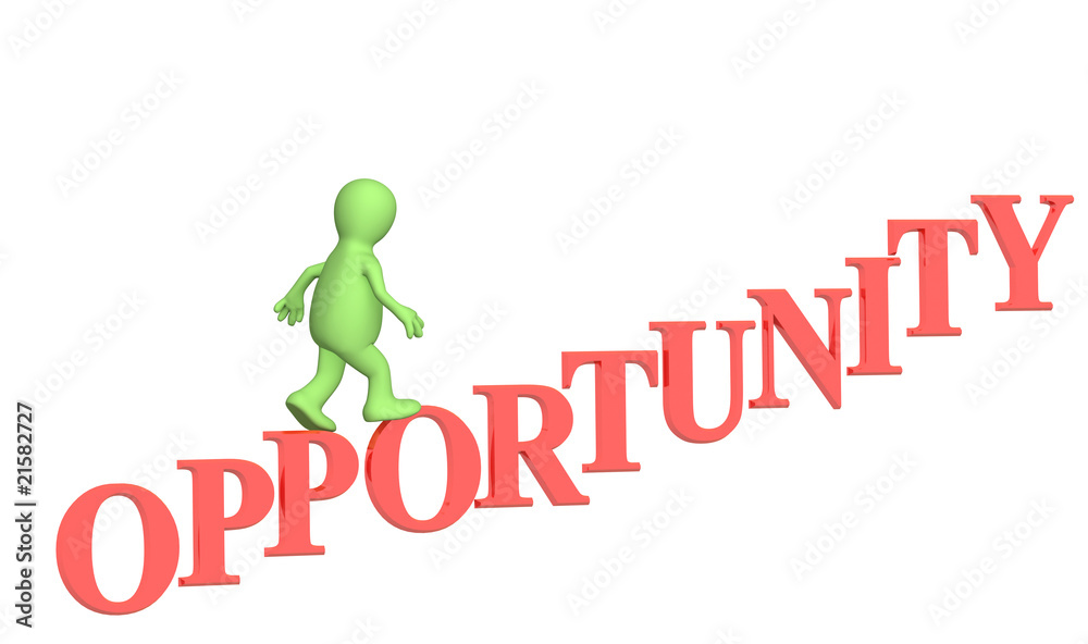 Fototapeta premium Opportunity of development
