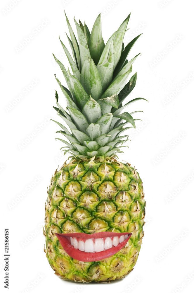 Fototapeta premium Ananas Smile 01 03 10