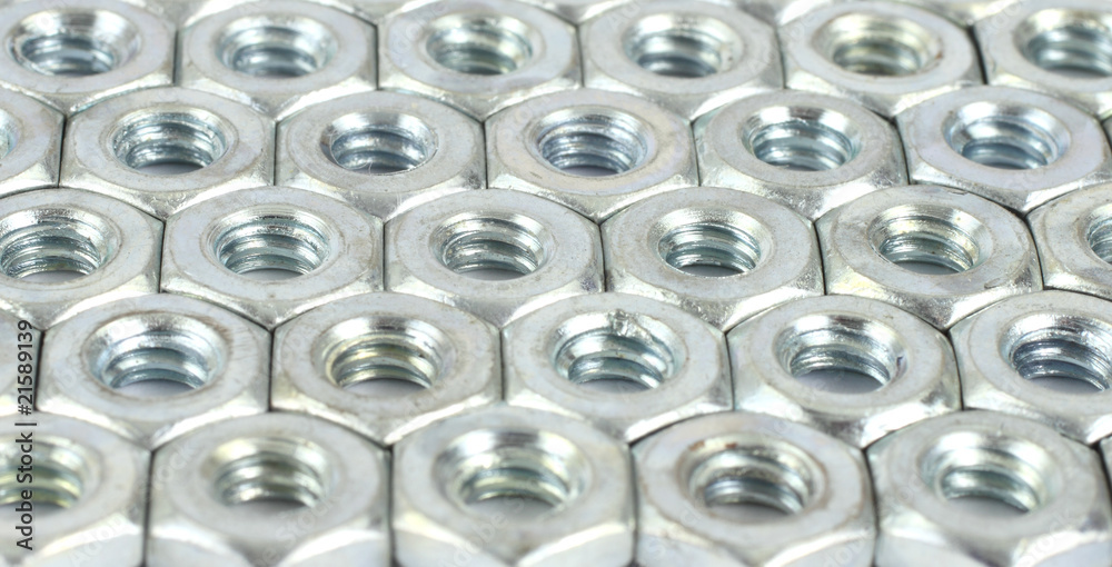 Coarse thread hex nuts Coarse thread hex nuts
