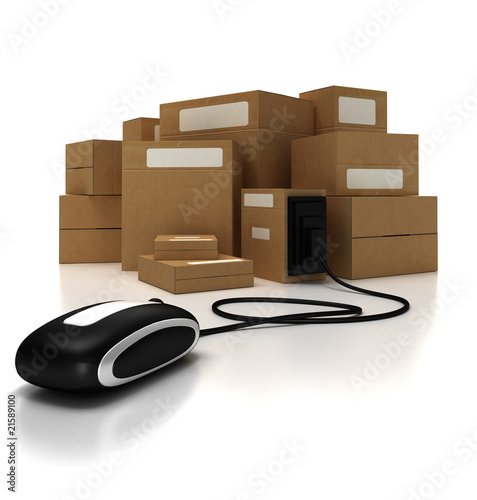 Heap of packages with a com...