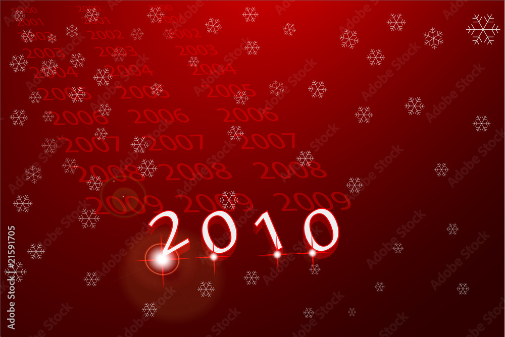 vector 2010 calendar illustration vector 2010 calendar illustration
