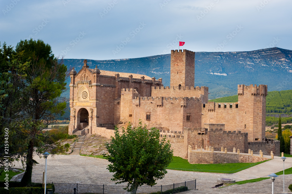 Castle of Xavier in Navarre
