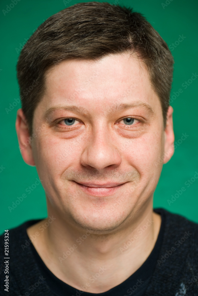 Obraz premium Portrait of the smiling man