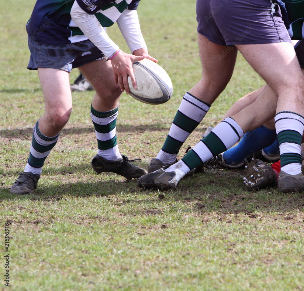 rugby action