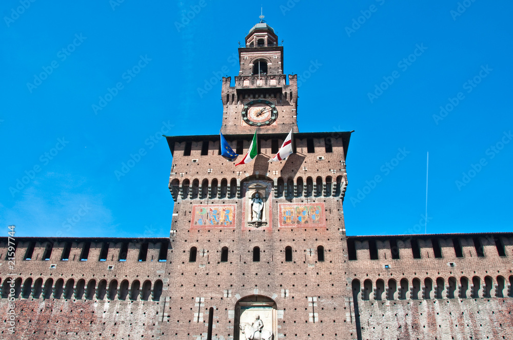 Castello Sforzesco Milano - dettaglio