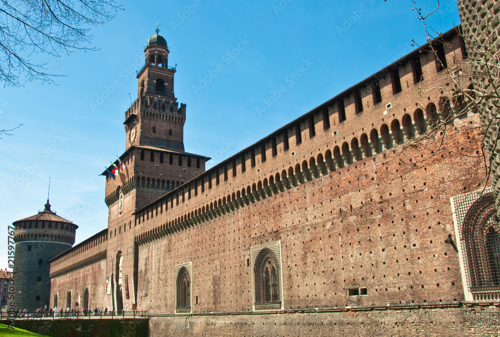 Castello Sforzesco Milano - wide