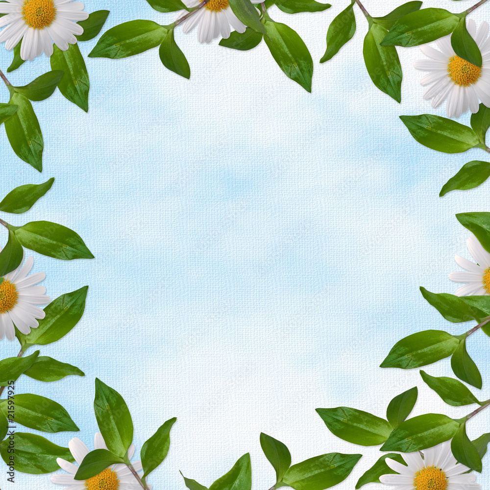 Card for the holiday with flowers on the abstract background Card for the holiday with flowers on the abstract background