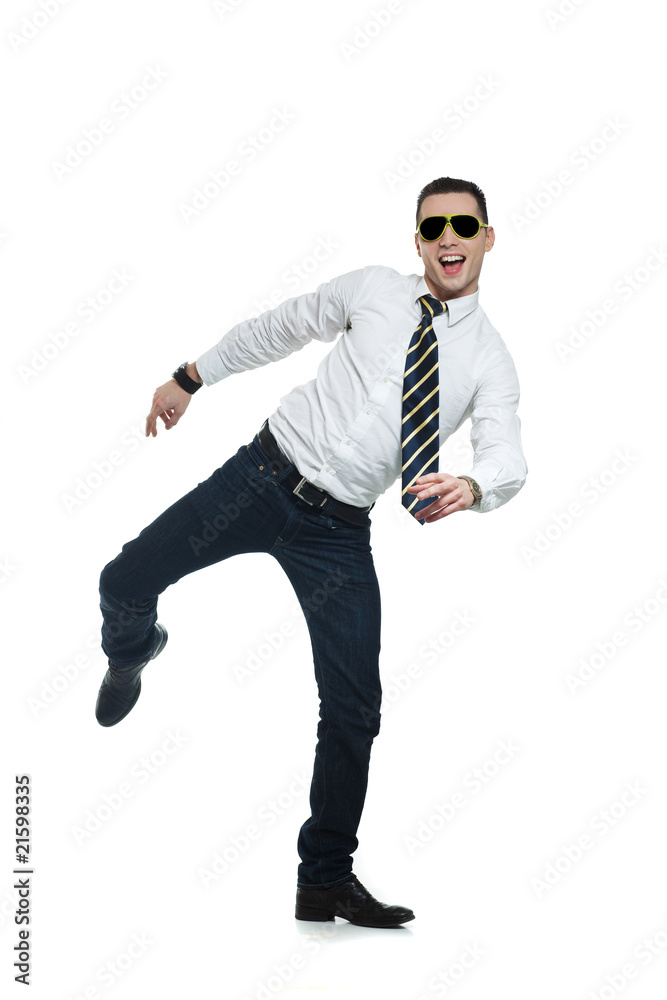 young man dancing young man dancing