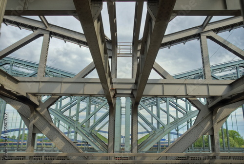 Strahlträger einer Gründerzeit Brücke